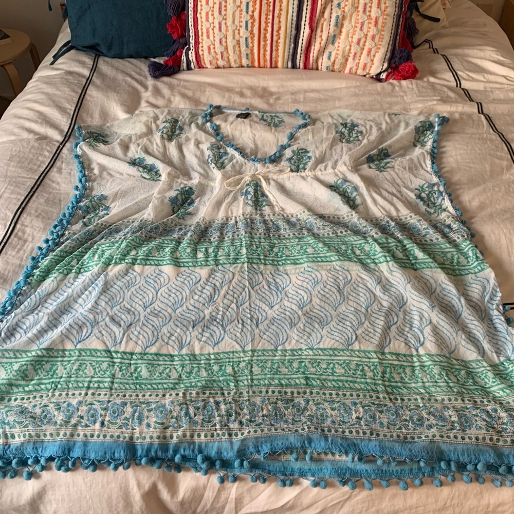 Silk Caftan Cover-Up